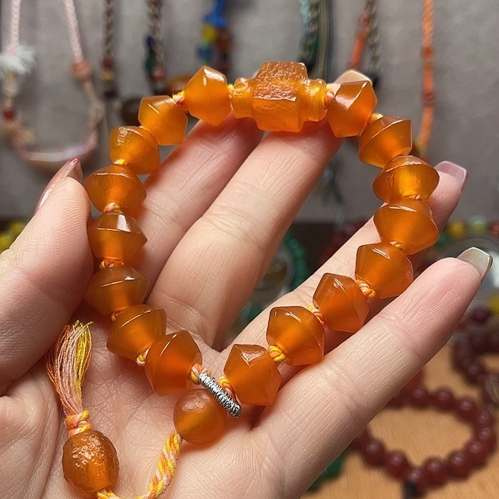 玛瑙/玉髓未镶嵌手链