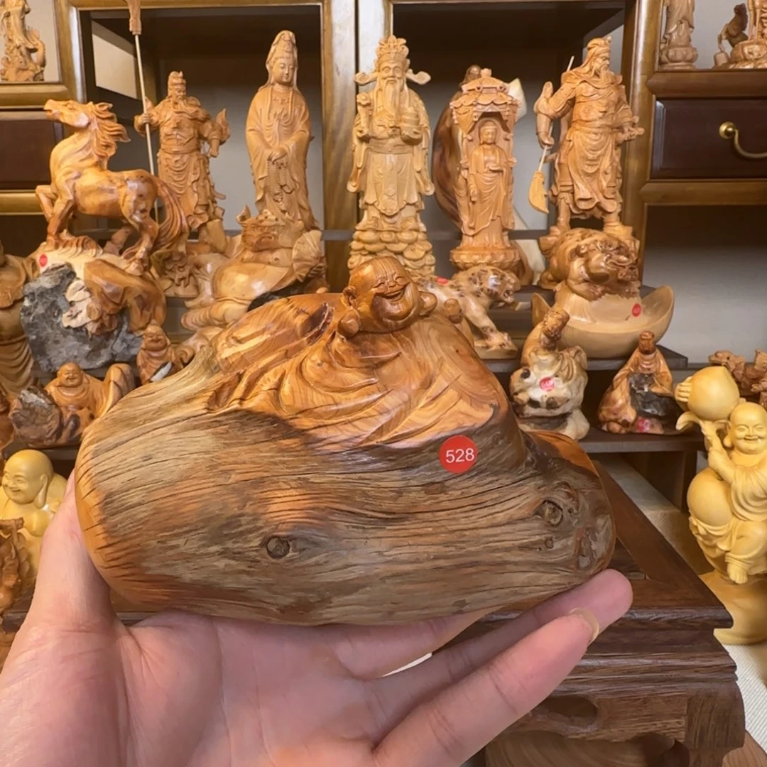 崖柏小木匠艺雕一物一拍