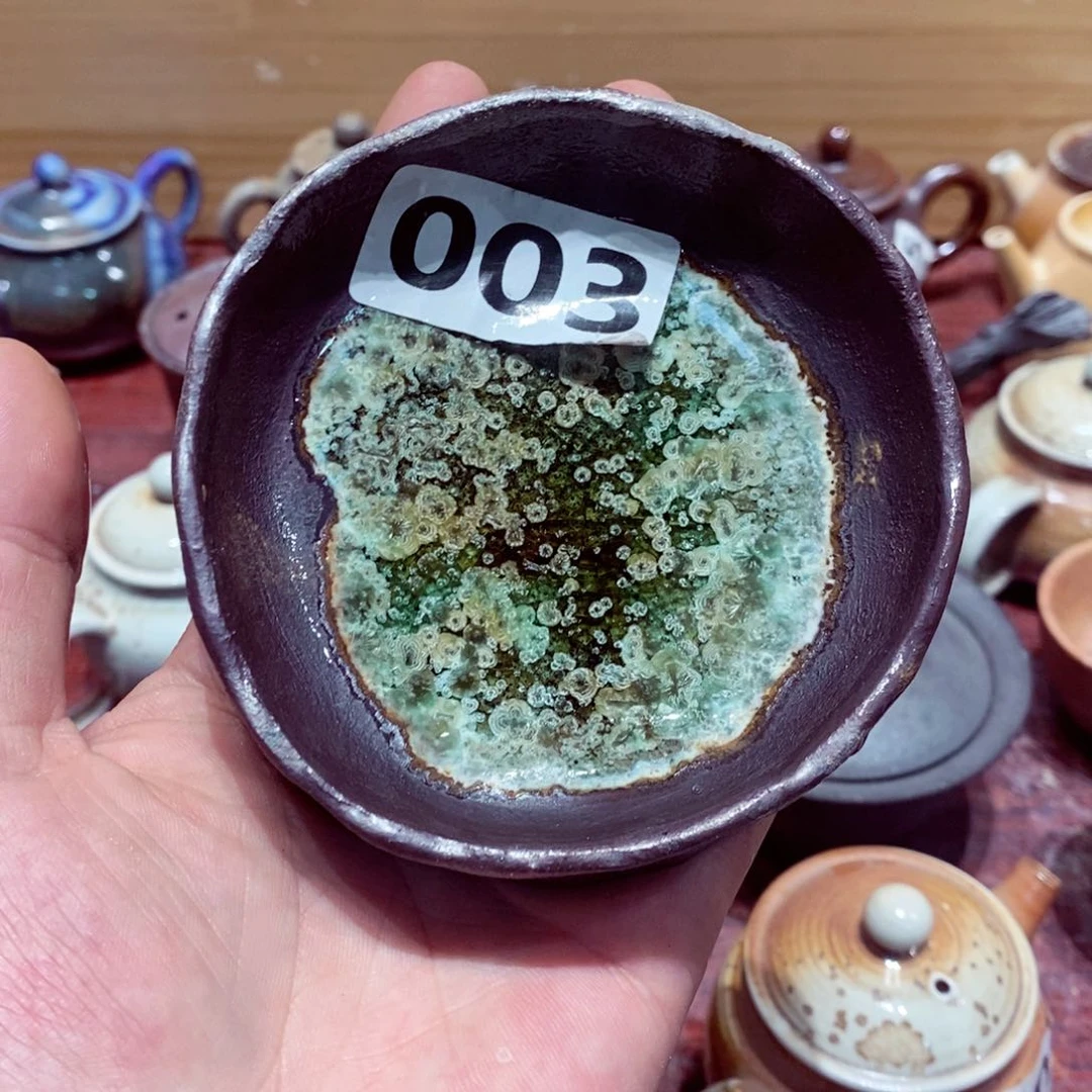 柴烧茶具陶瓷杯子