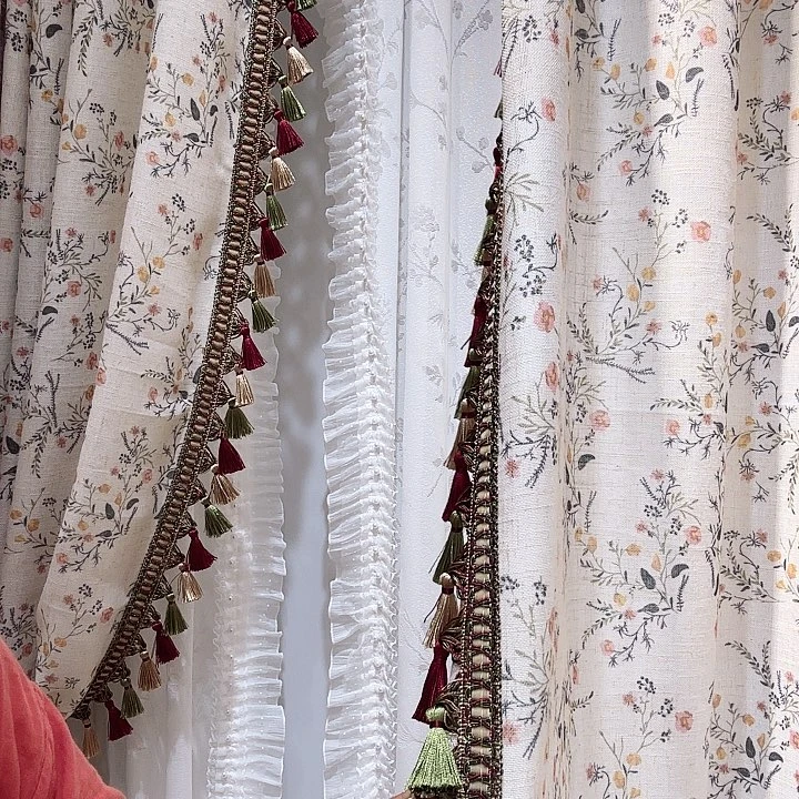 麻亚麻小碎花6✖️2.7