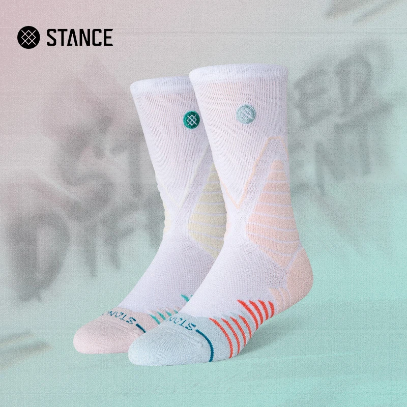 STANCE1.0速度全功能斗牛运动袜557中筒透气吸汗缓震防滑舒适耐磨