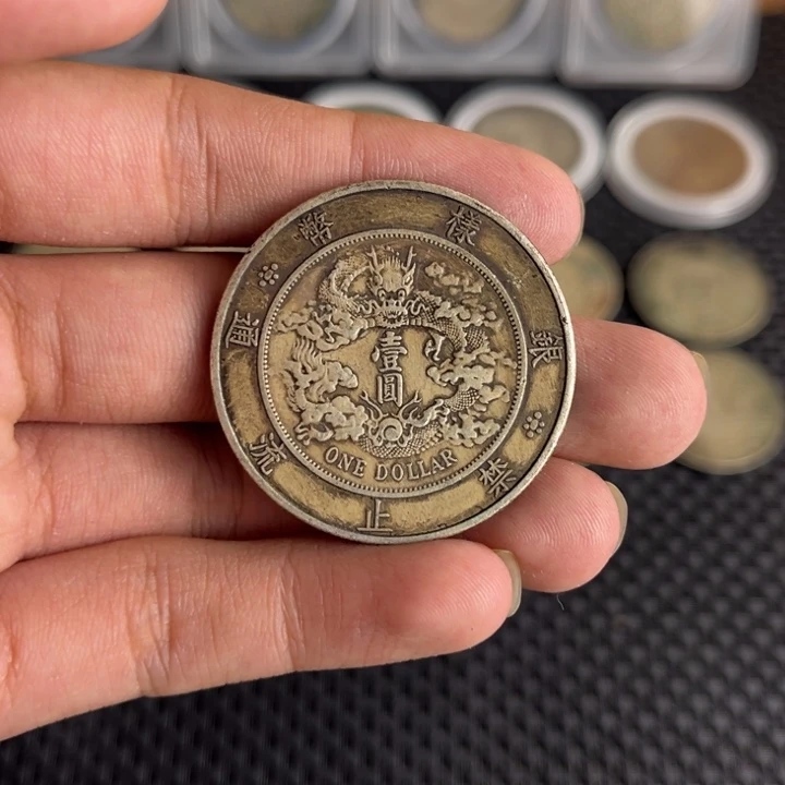 金属大头龙洋船洋工艺品