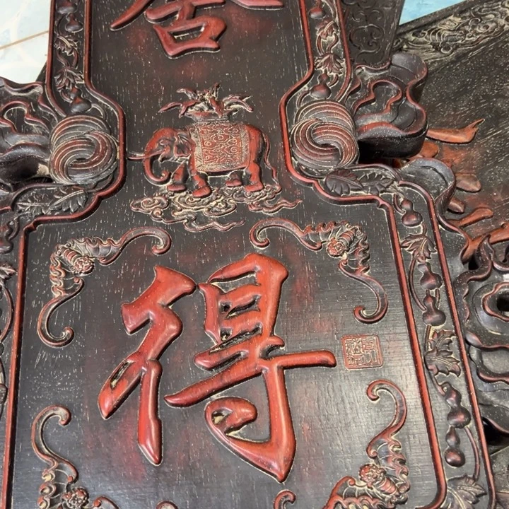 用***3非洲紫檀（红花梨）