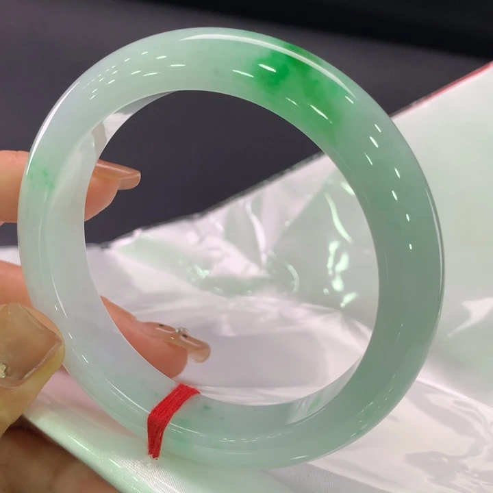 翡翠手镯未镶嵌正圈57-58