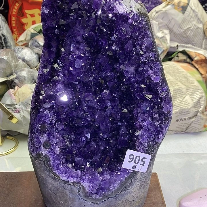 紫晶大型摆件（非配饰）未镶嵌