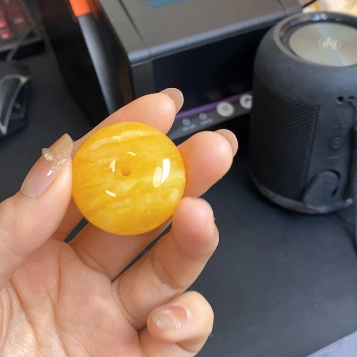 琥珀未镶嵌手链天然无优化琥珀蜜蜡