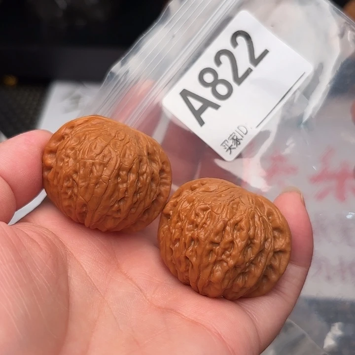 桃核把件核桃铁锤38