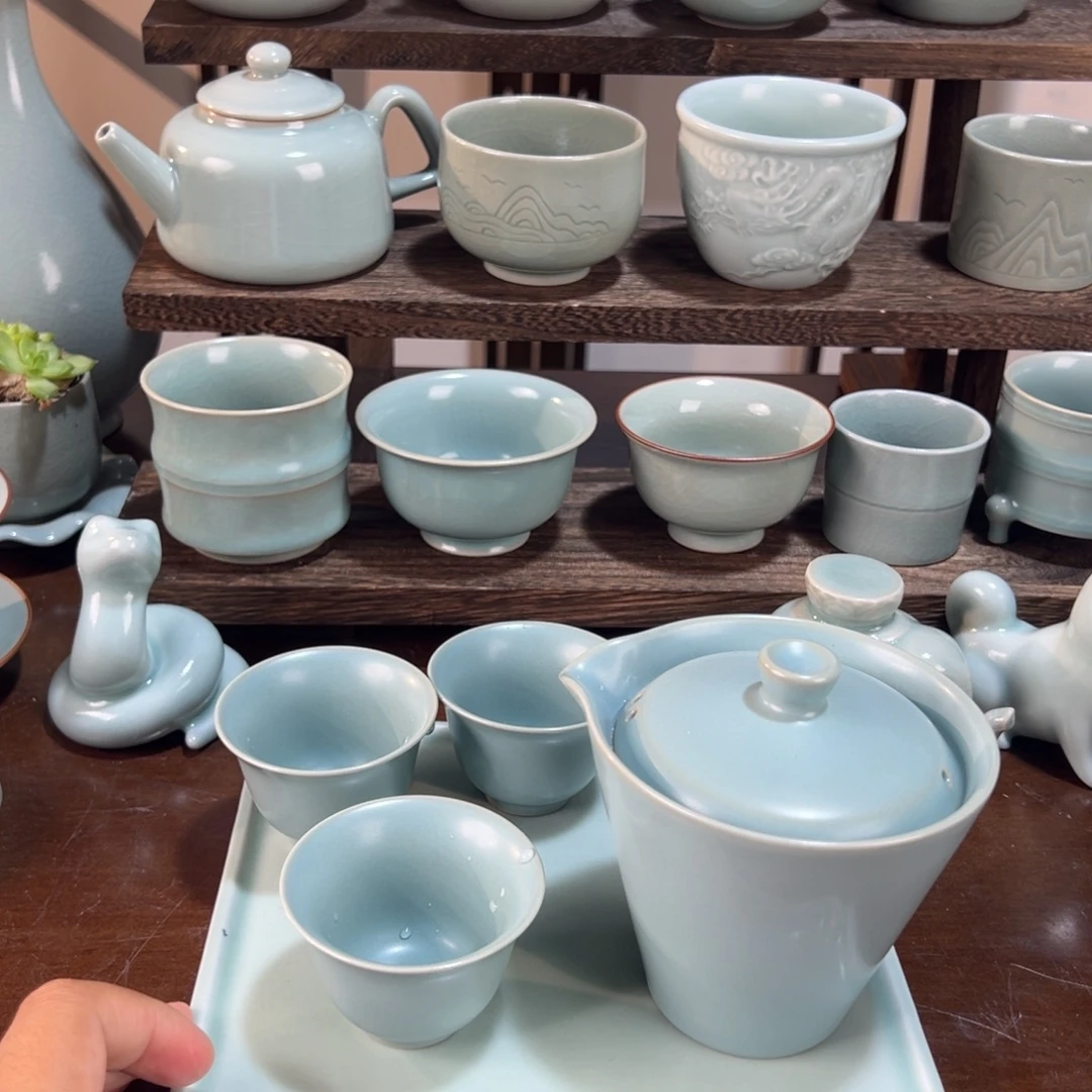 精品天青旅行套组 不开片