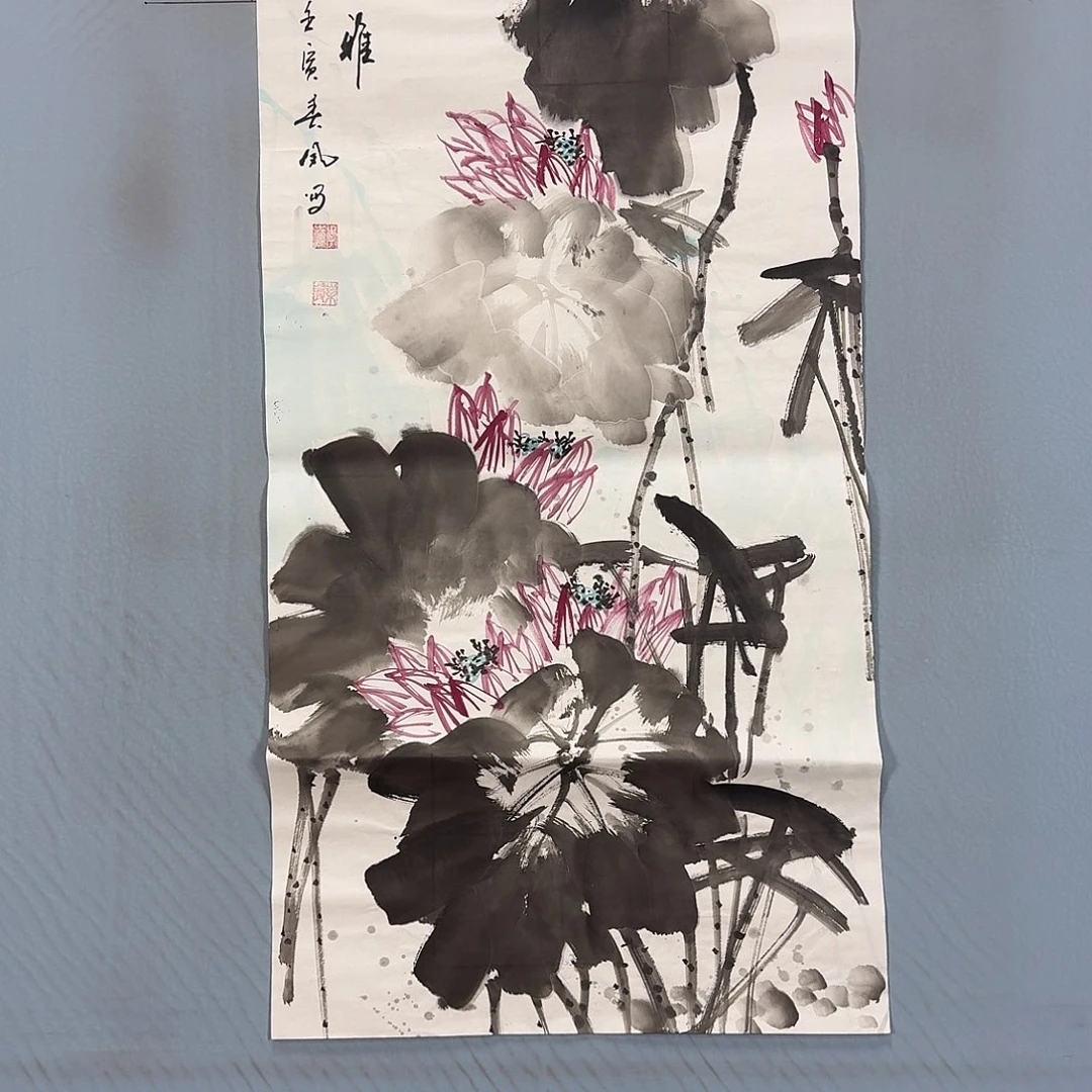 国画1420 牡丹仙子们加油