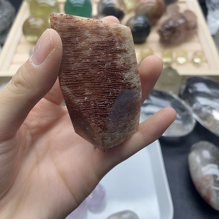 未镶嵌发晶珠宝半成品309水晶
