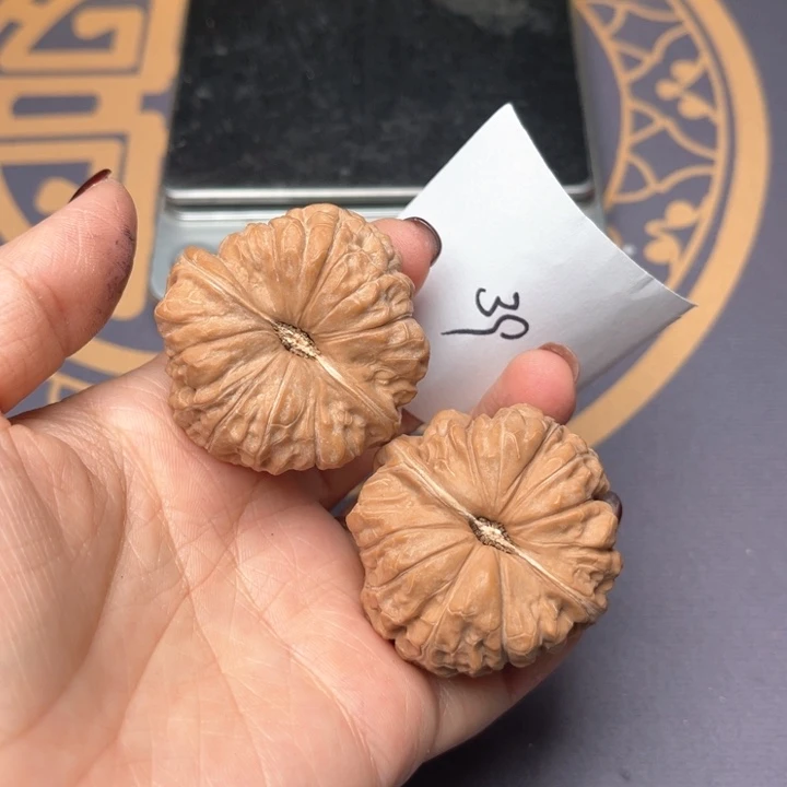 文玩核桃把件41南瓜墩