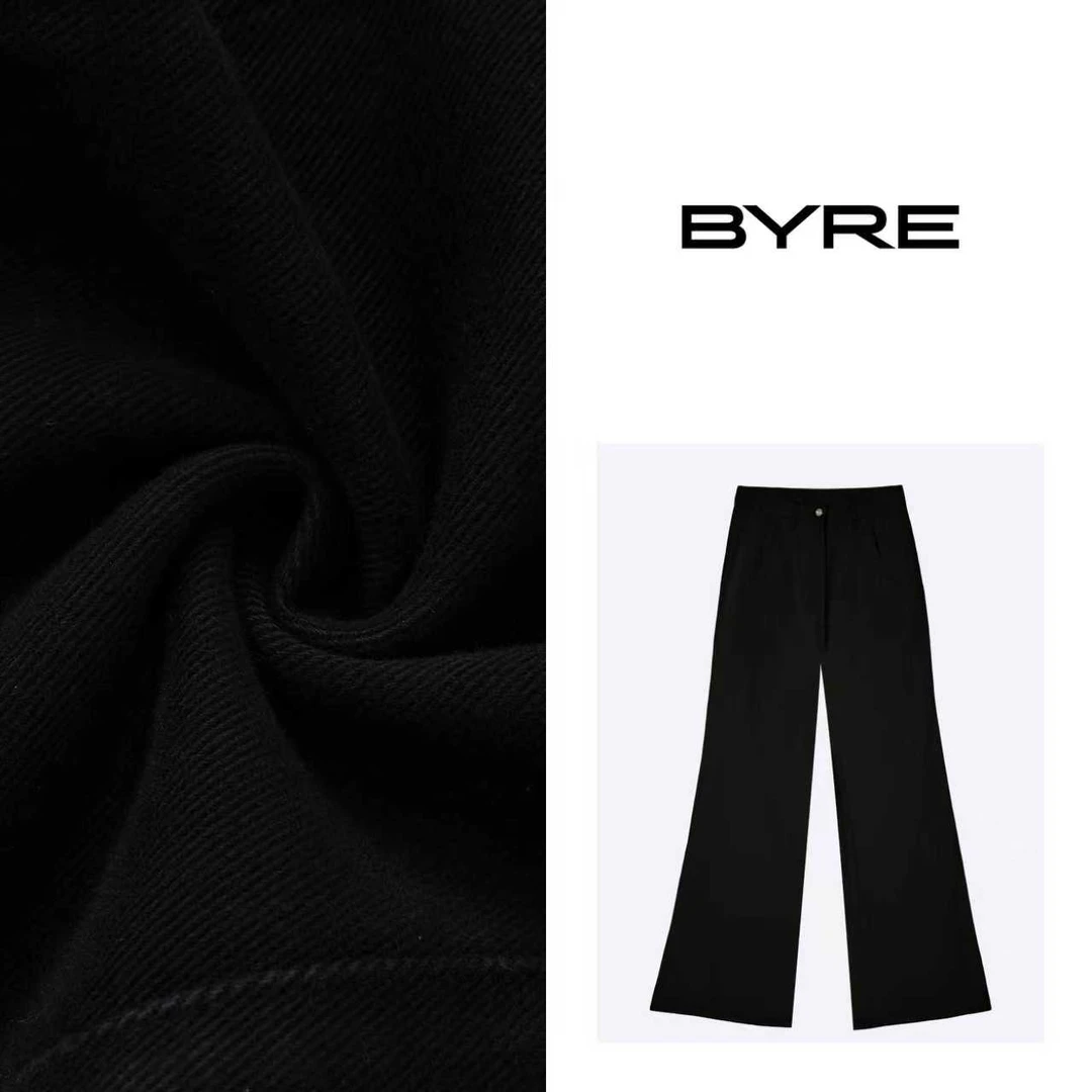 LM153 黑色软料牛仔裤【机洗】