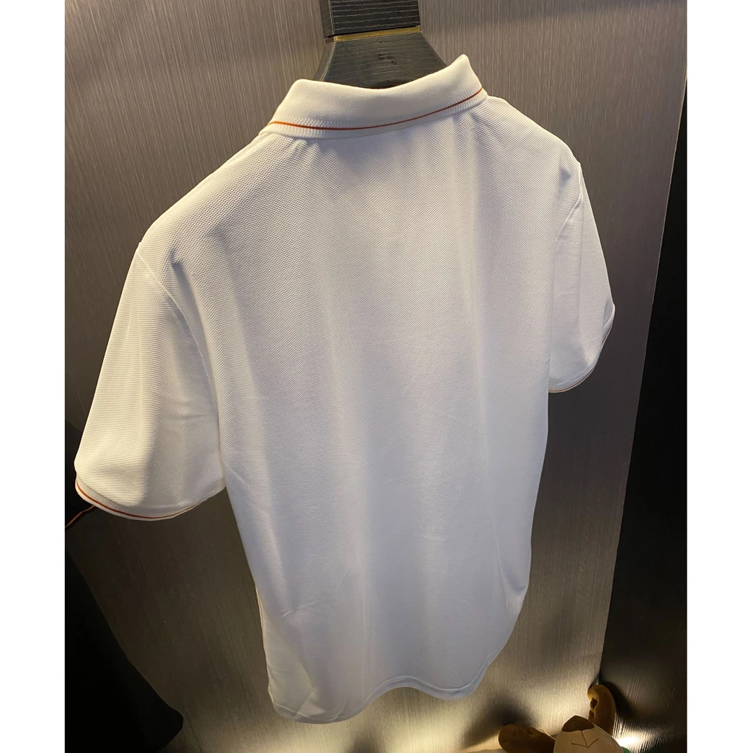 /B/25短袖T恤男夏季纯色T恤男/百搭休闲时尚轻奢男士针织半袖