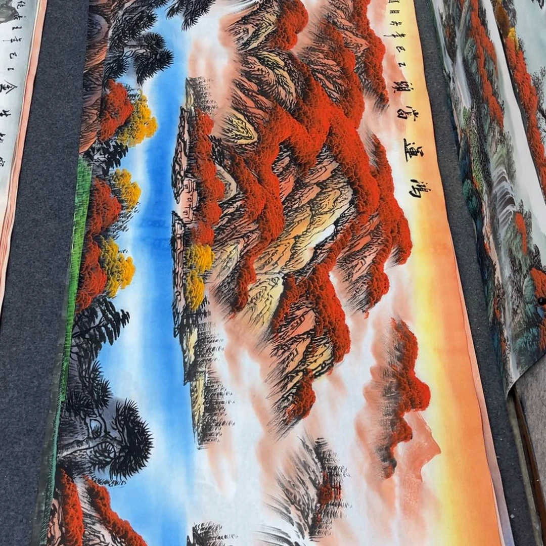 国画明月的直播间2