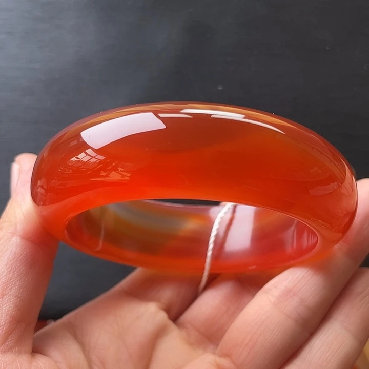 玛瑙/玉髓未镶嵌手镯57圈口