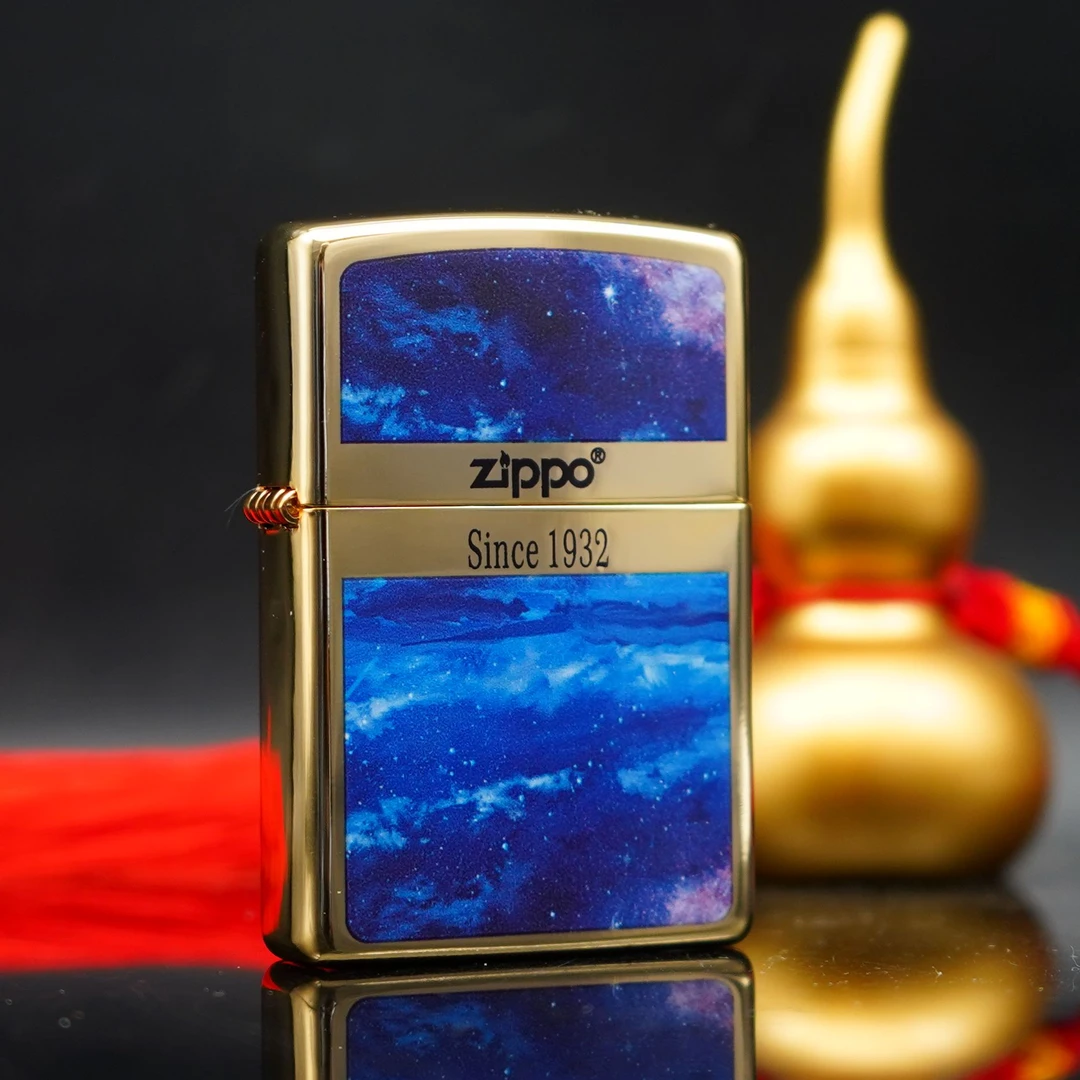 ZIPPO/之宝打火机 梦境星河常规镀金起源  DYJ1