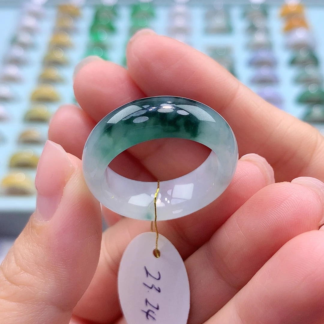 未镶嵌戒指翡翠2324圈