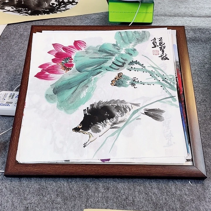 国画张圣敏先生纯手绘作品