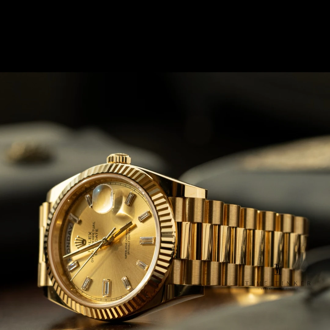 99新 Rolex/劳力士 劳力士128238-0008黄冰糖19年全套全长