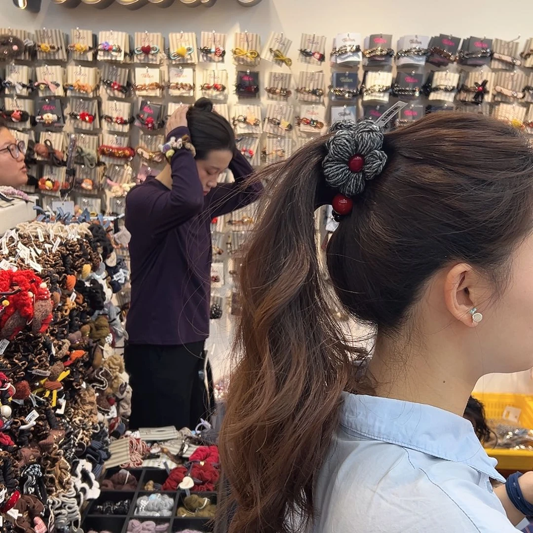 布艺铁合金香蕉夹小号