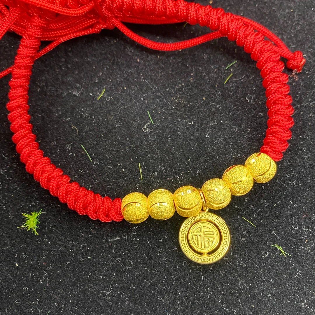 足银手链 转运福牌手链【小北质检】ZJP34Z13多样性发一