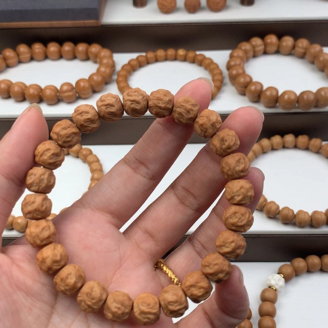 核桃手串/手链龙蛇10+素串