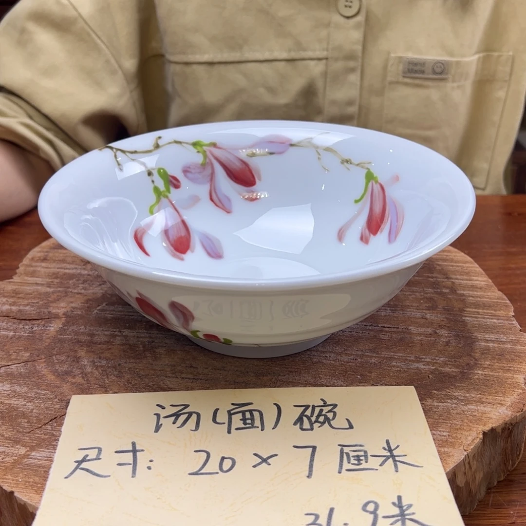 瓷片景德镇陶瓷手工手绘制作
