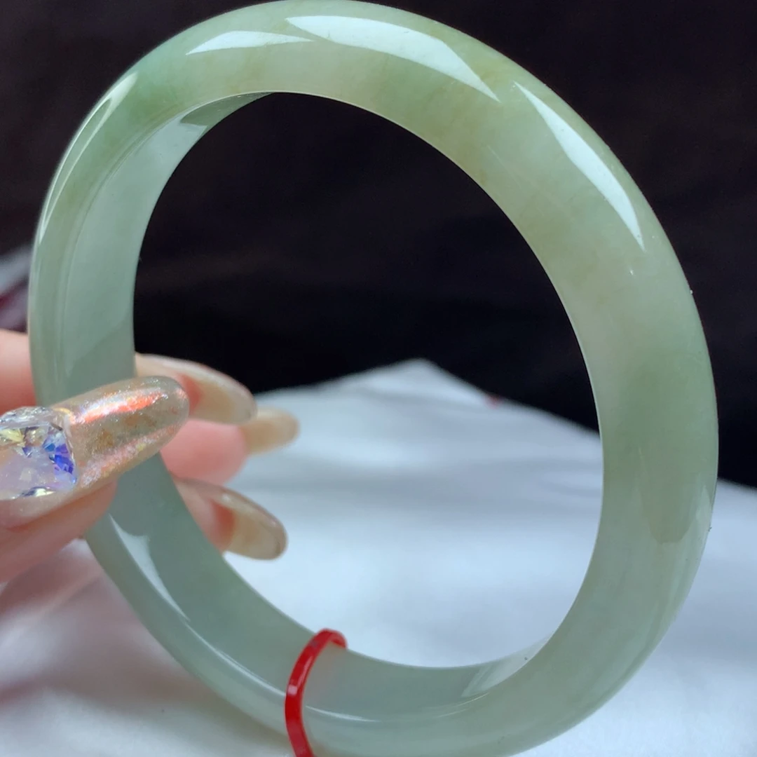 翡翠手镯未镶嵌23019，62圈