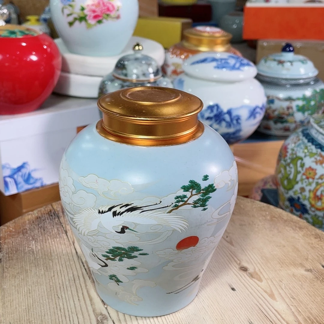 【闪购商品】罐陶瓷茶叶罐密封罐