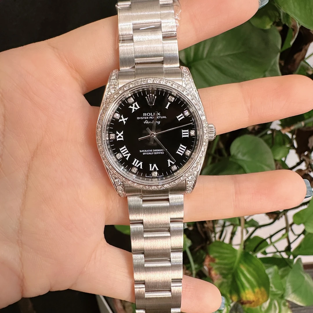 99新 Rolex/劳力士 蚝式恒动系列114234后圈钻女表/WHP038292
