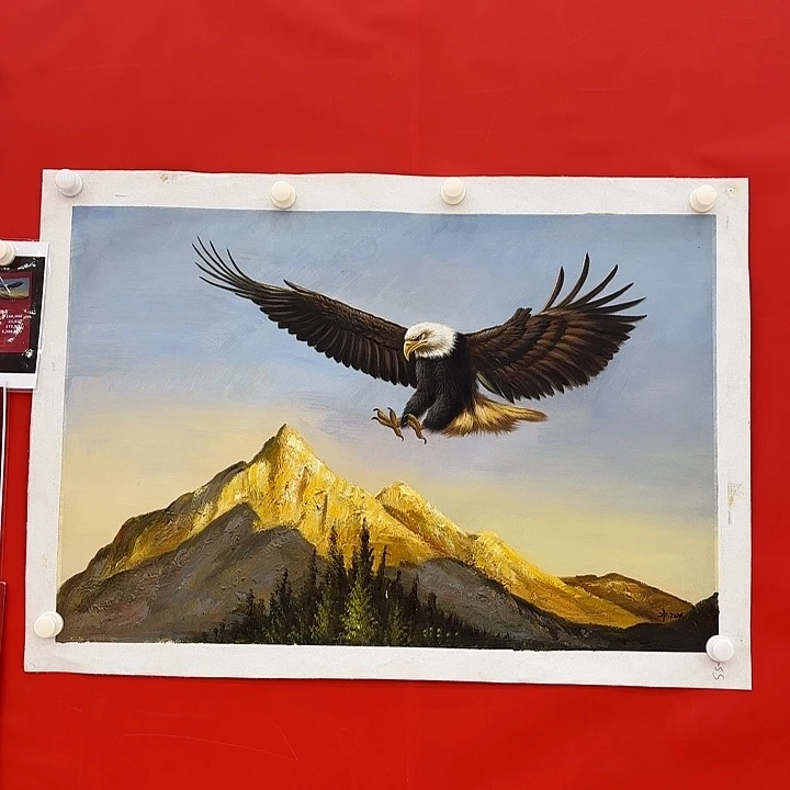 国画油画二郎精品原作