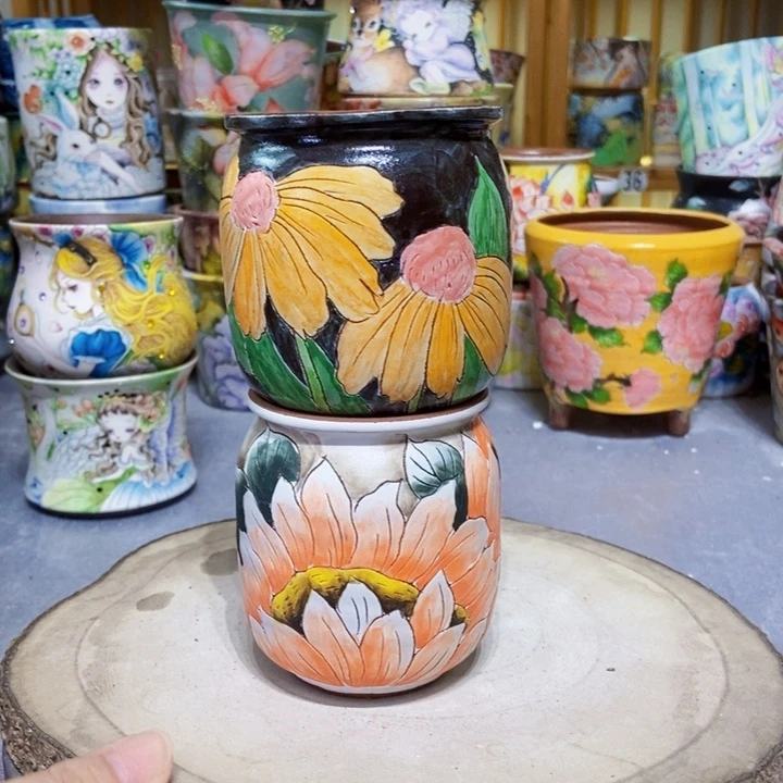 景德镇艺术手绘作品