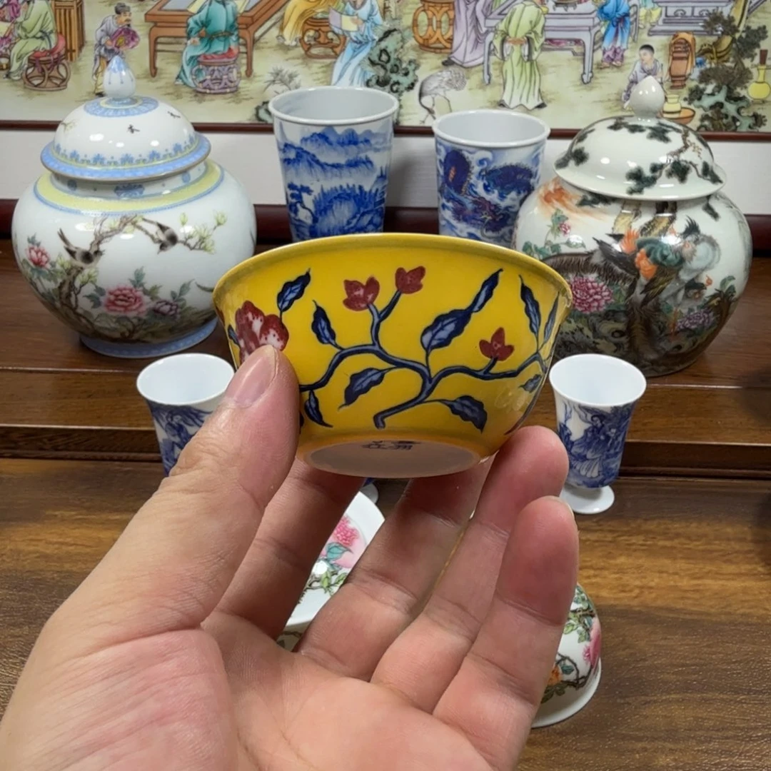全手工全手绘陶瓷