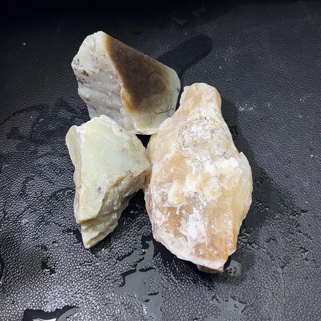 和田玉（糖玉）未镶嵌车挂