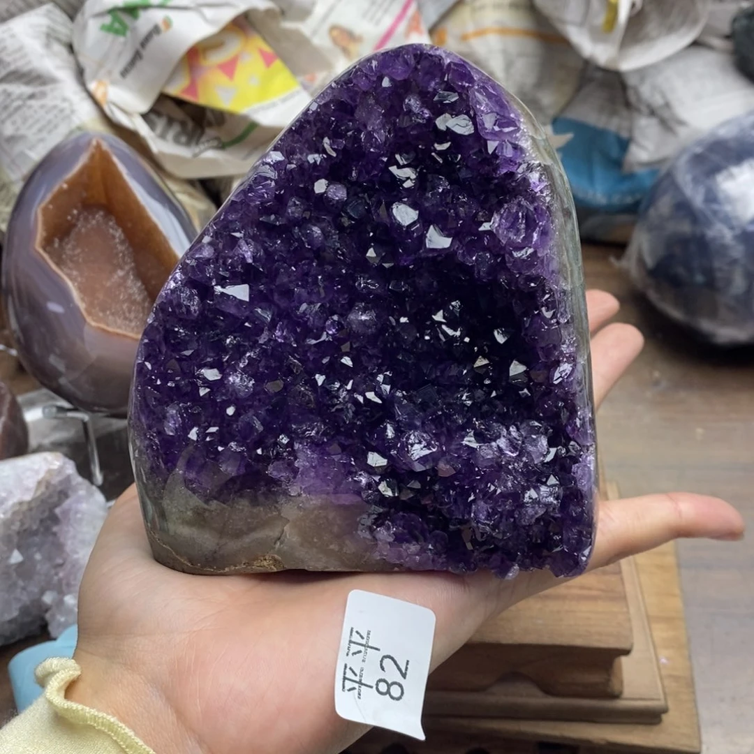 未镶嵌珠宝半成品紫晶