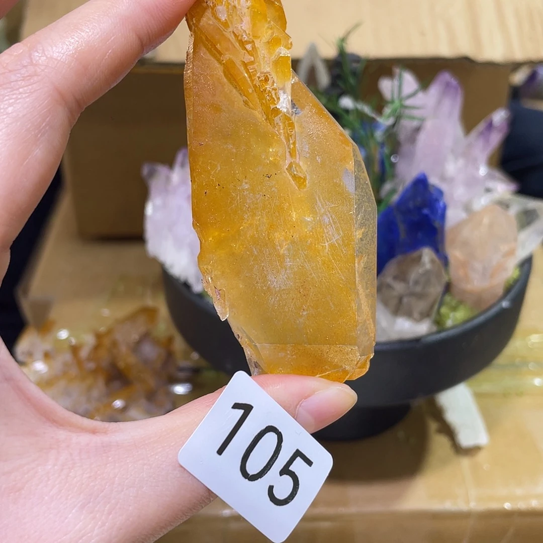 水晶未镶嵌珠宝半成品