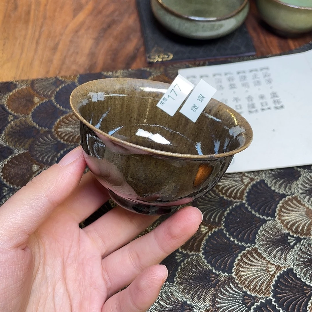 茶盏177 福临号建盏柴烧微瑕