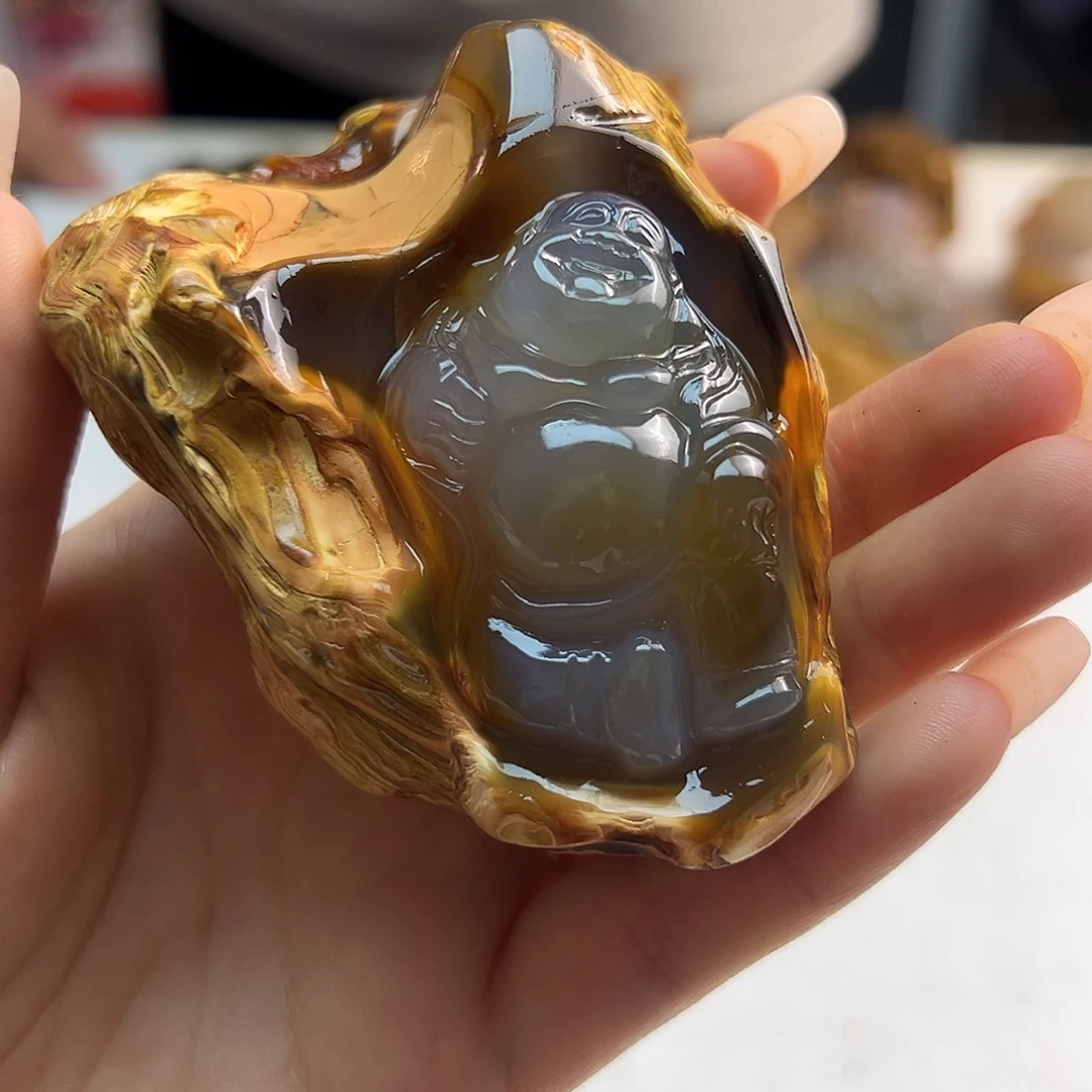 玛瑙/玉髓合金颈饰