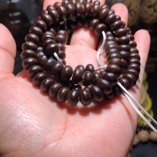 橄榄核吊坠紫金钵盂菩提108