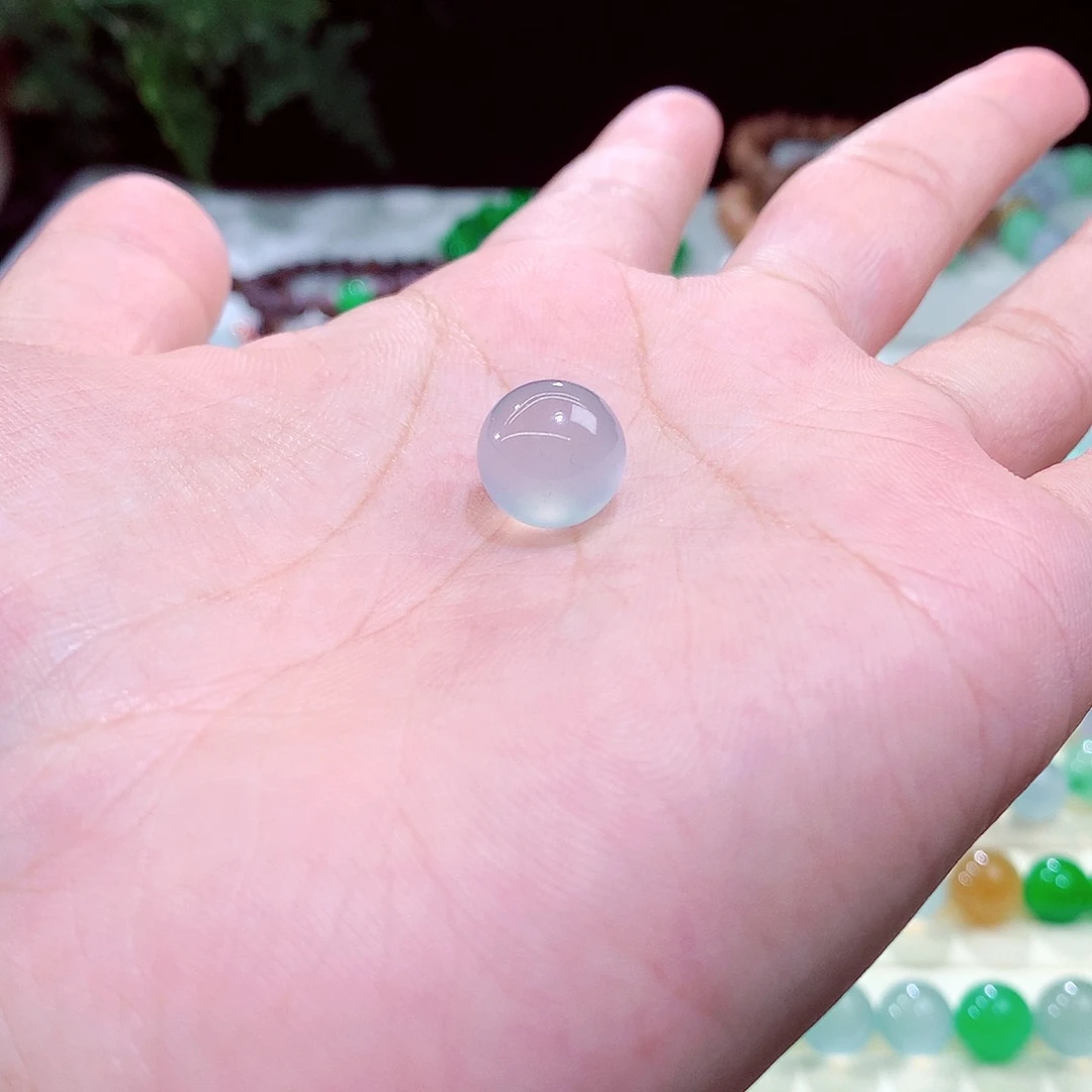 未镶嵌手串翡翠小钢蛋卡12+