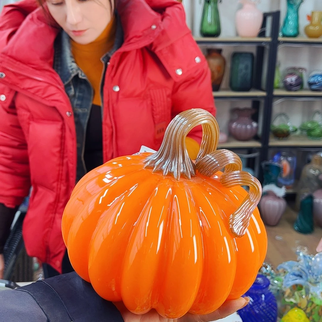 大南瓜不完美 福利家悦琉璃工艺品