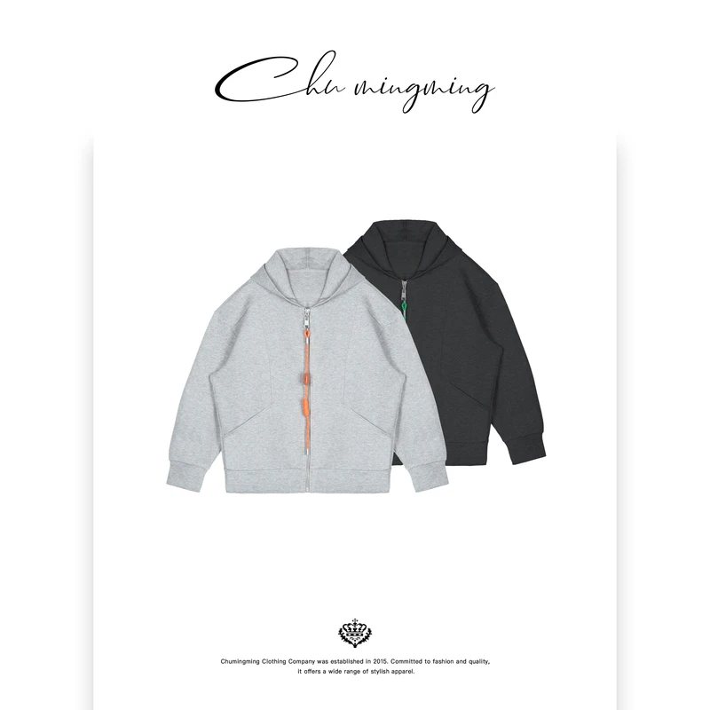 【CHU/2025SSNEW】原创设计《西海》拼色格纹系列款外套+裤子CD2510