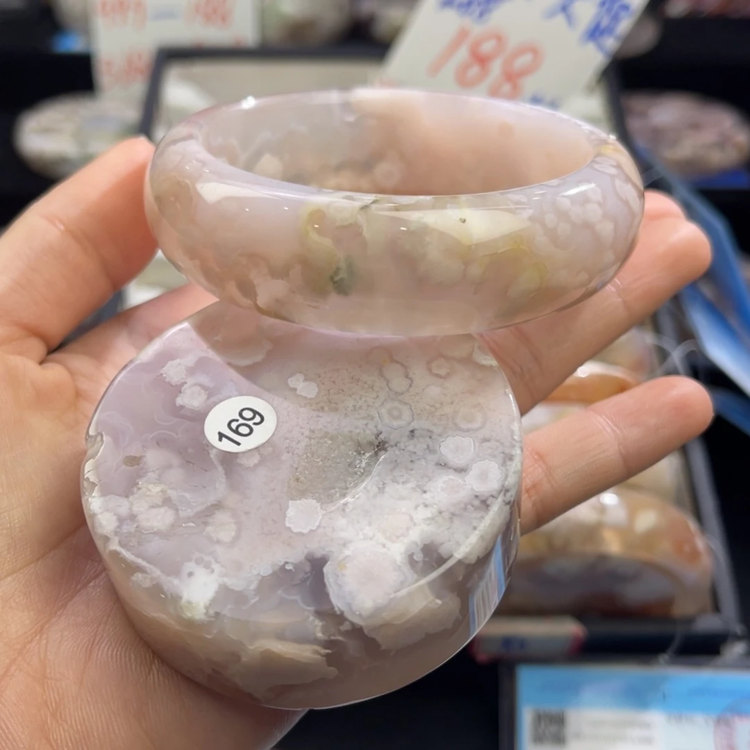 石英质玉手镯未镶嵌蓝*63/169