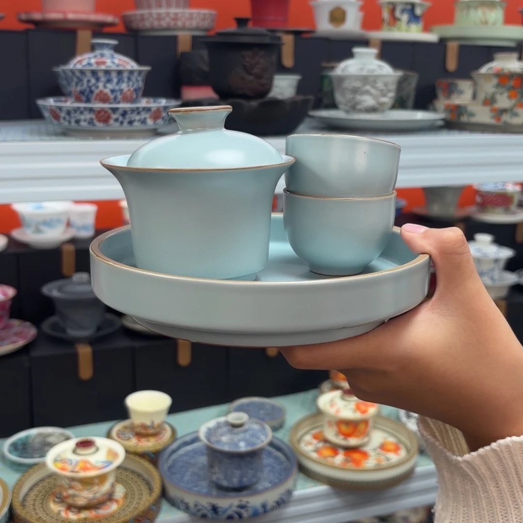 茶具也不用去店门口