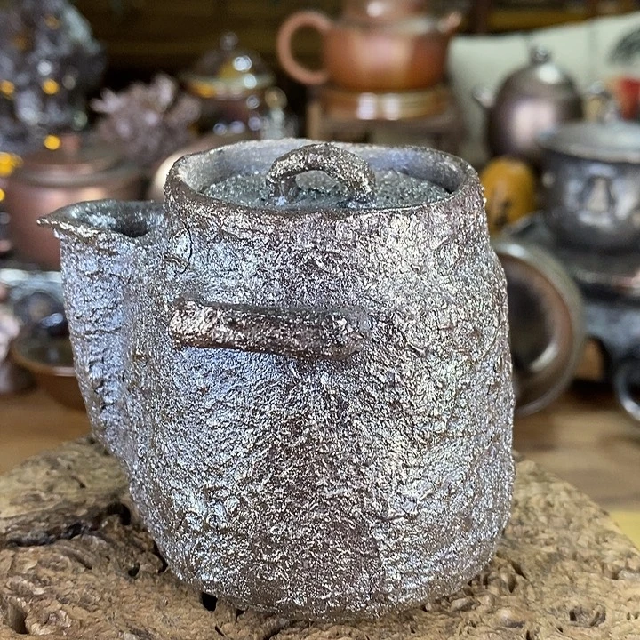 建水紫陶柴烧茶器，0009