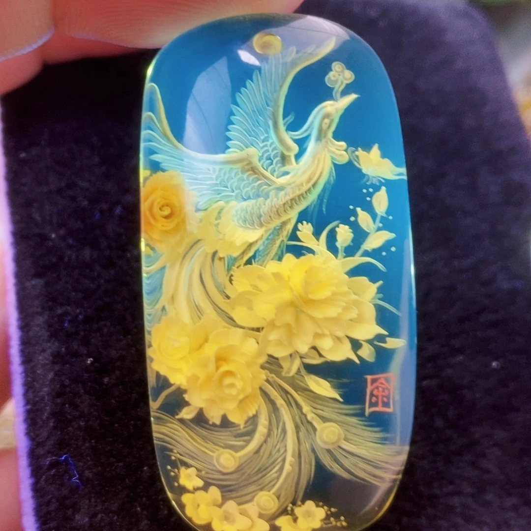 【闪购商品】金珀吊坠(不含链)未镶嵌