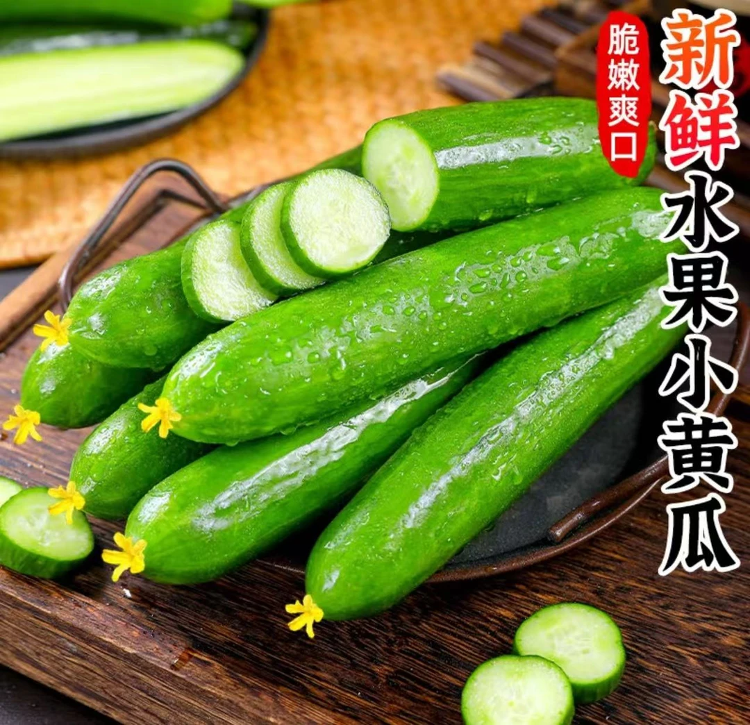 【清脆爽口】新鲜现摘现发水果小黄瓜应季蔬菜整箱包邮