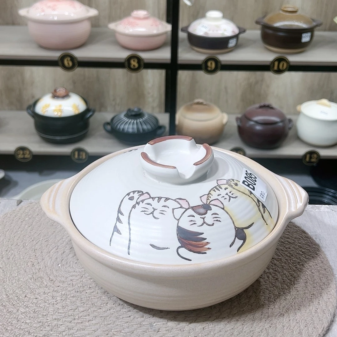 【闪购商品】1.5升砂锅微瑕疵084