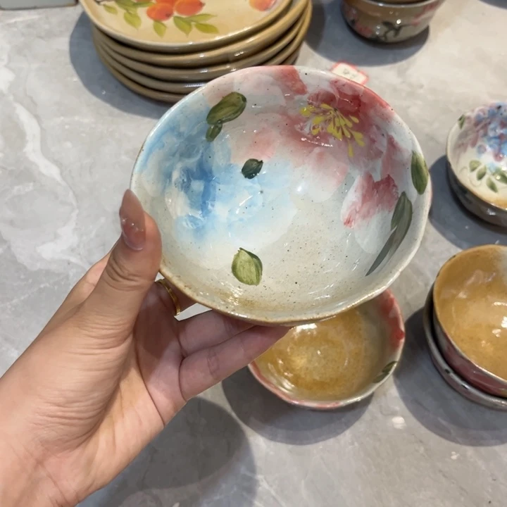 春***潮瓷片景德镇陶瓷杯