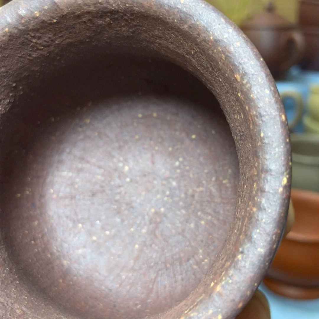 茶杯紫砂枫手工主人杯